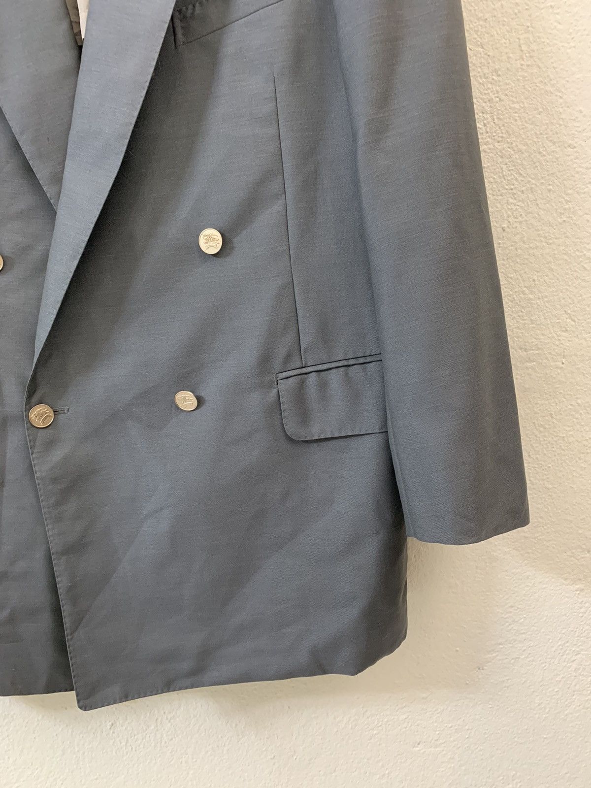 Burberry Burberrys’ Wool & Mohair Blazer Size US L / EU 52-54 / 3 - 2 Thumbnail