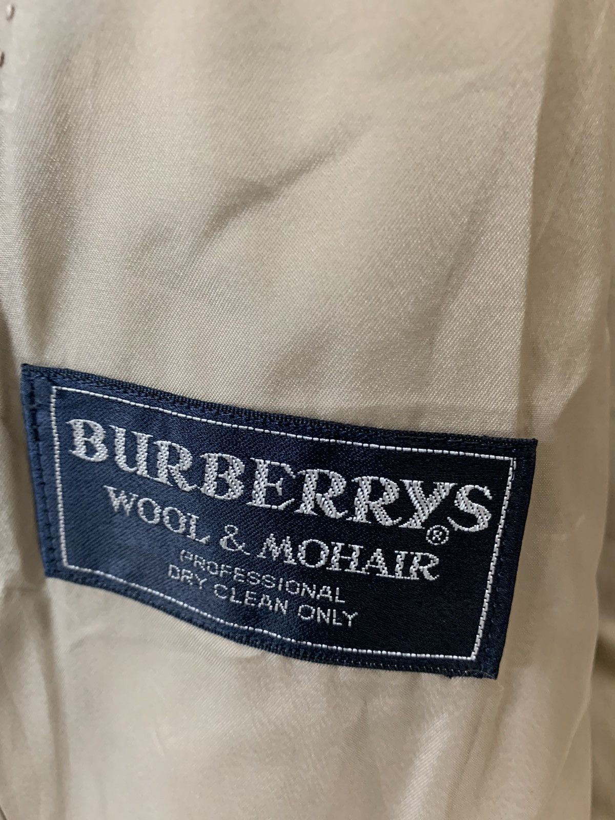Burberry Burberrys’ Wool & Mohair Blazer Size US L / EU 52-54 / 3 - 8 Thumbnail