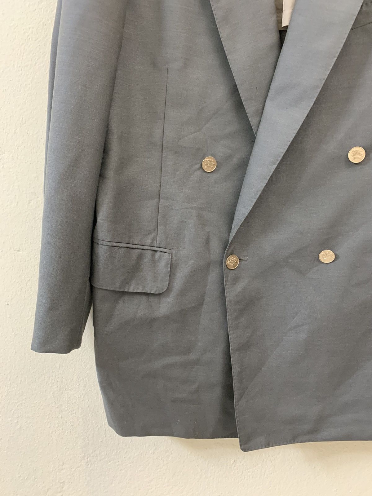 Burberry Burberrys’ Wool & Mohair Blazer Size US L / EU 52-54 / 3 - 3 Thumbnail