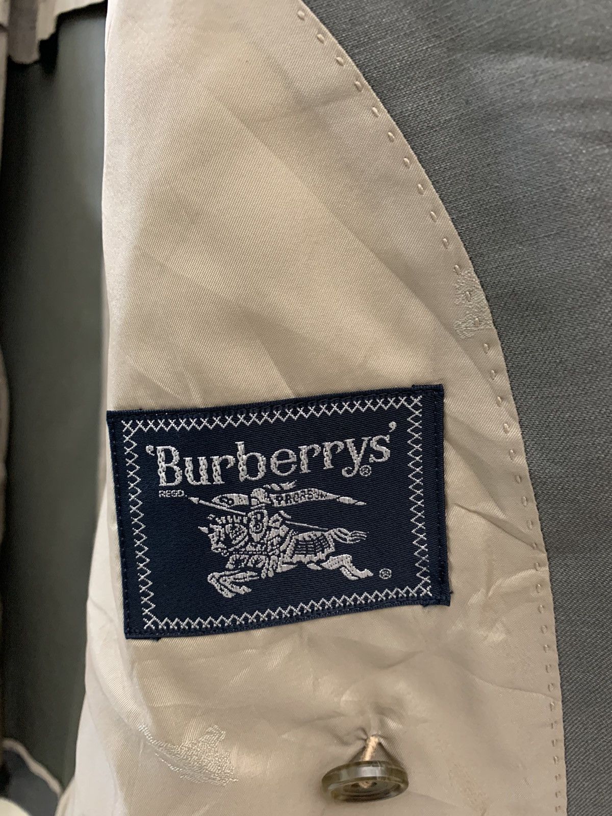 Burberry Burberrys’ Wool & Mohair Blazer Size US L / EU 52-54 / 3 - 7 Thumbnail