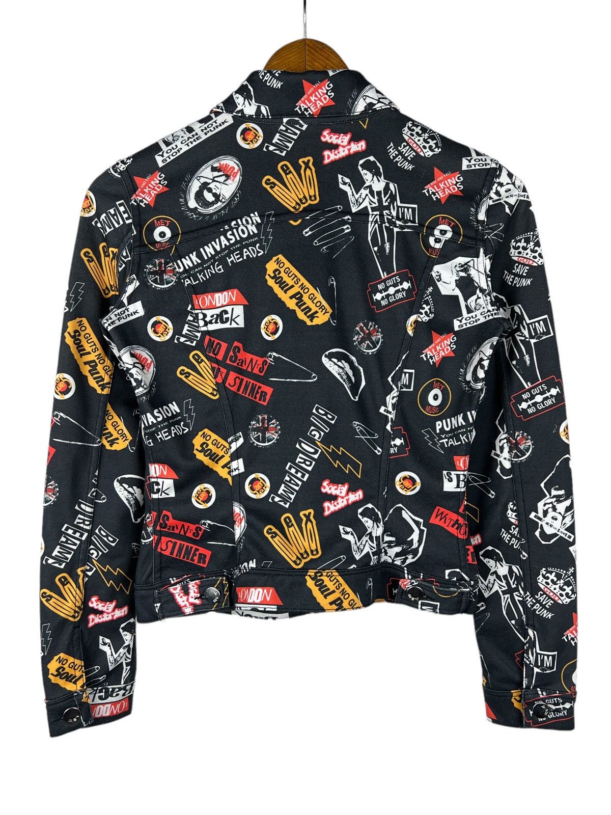 Japanese Brand × Seditionaries MET 🇮🇹 Full Print Punk Design Jacket Size S / US 4 / IT 40 - 2 Thumbnail