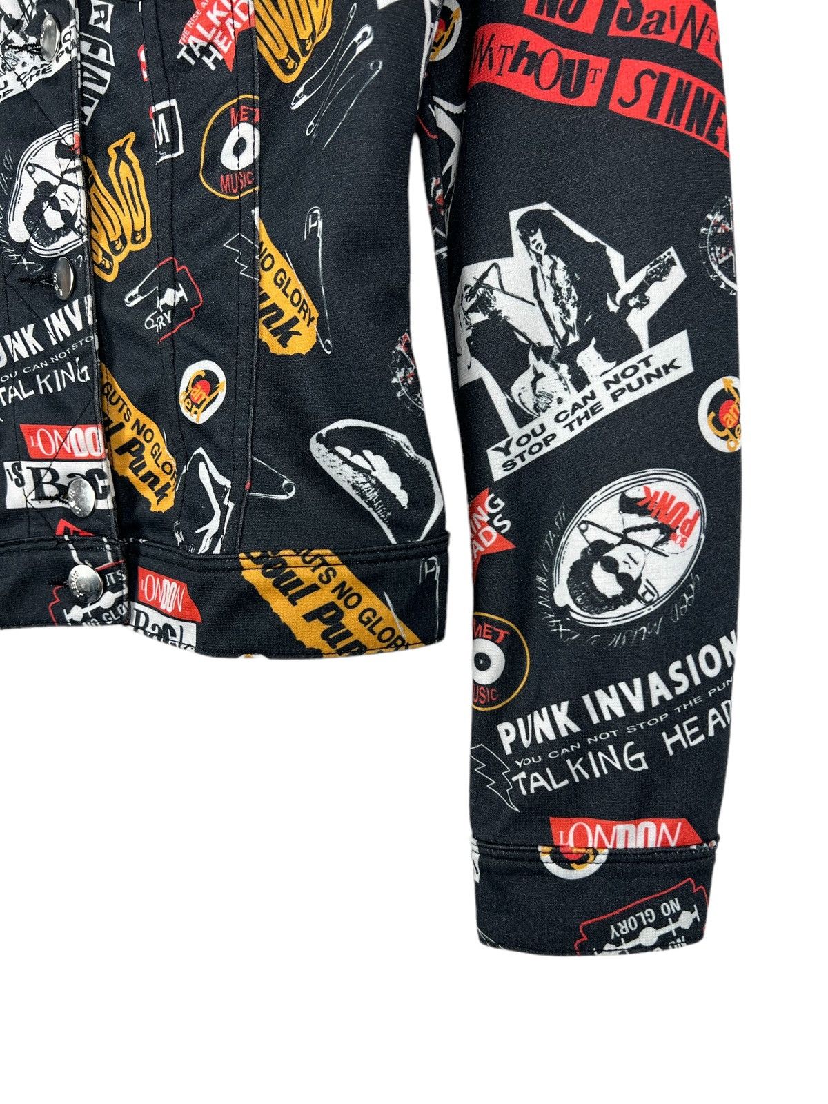 Japanese Brand × Seditionaries MET 🇮🇹 Full Print Punk Design Jacket Size S / US 4 / IT 40 - 3 Thumbnail