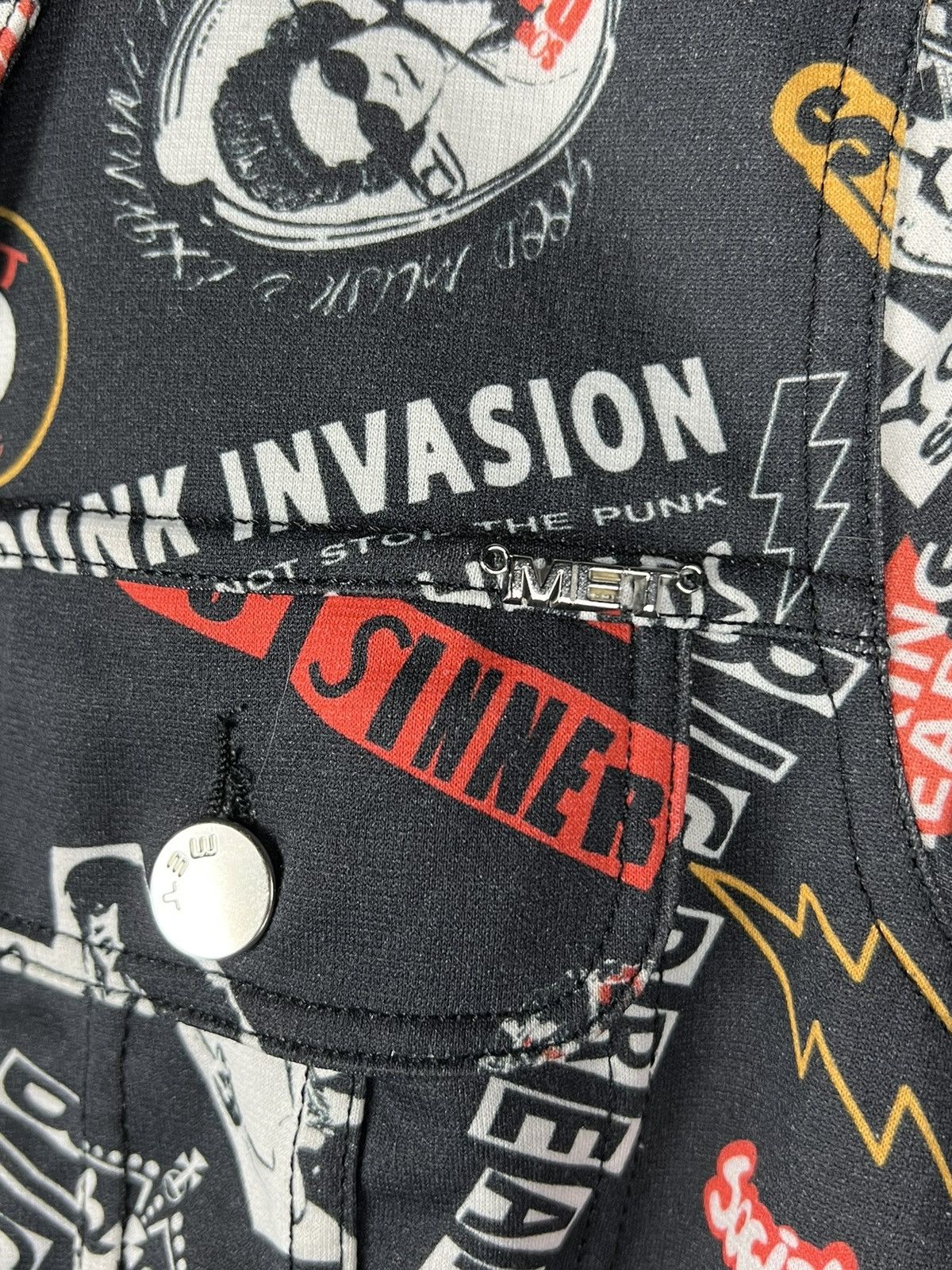 Japanese Brand × Seditionaries MET 🇮🇹 Full Print Punk Design Jacket Size S / US 4 / IT 40 - 11 Thumbnail