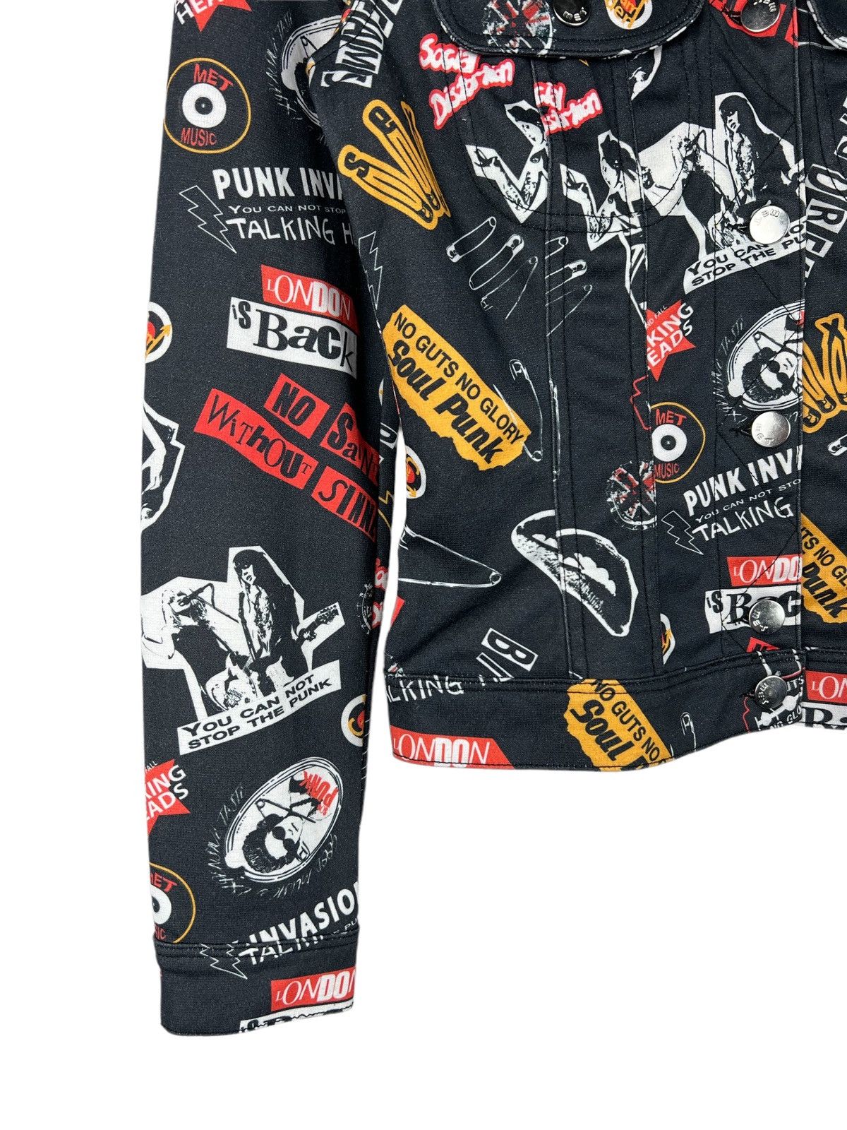 Japanese Brand × Seditionaries MET 🇮🇹 Full Print Punk Design Jacket Size S / US 4 / IT 40 - 4 Thumbnail