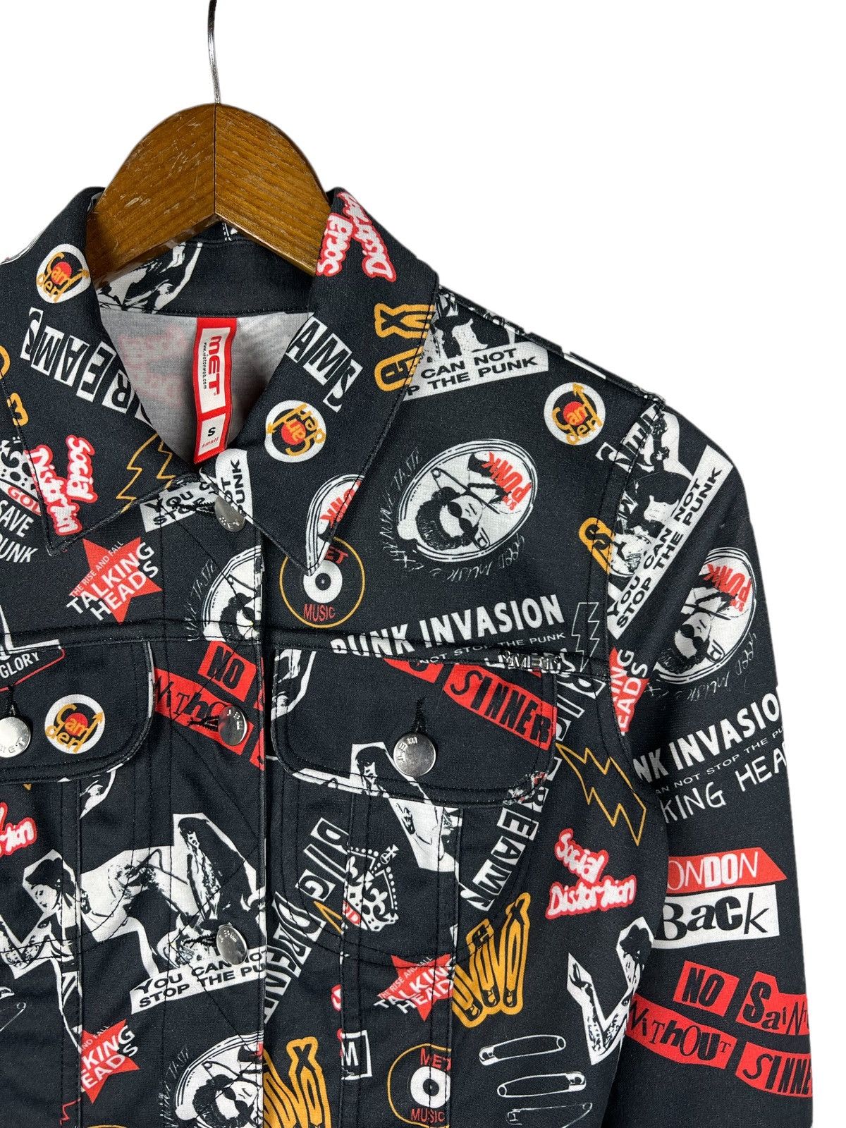 Japanese Brand × Seditionaries MET 🇮🇹 Full Print Punk Design Jacket Size S / US 4 / IT 40 - 6 Thumbnail
