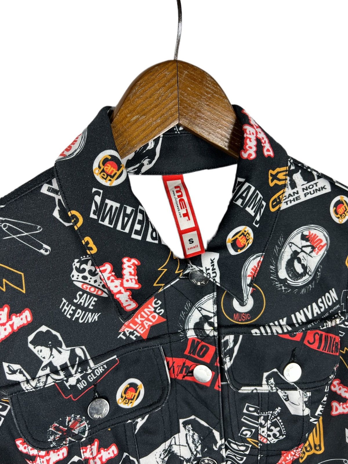 Japanese Brand × Seditionaries MET 🇮🇹 Full Print Punk Design Jacket Size S / US 4 / IT 40 - 7 Thumbnail