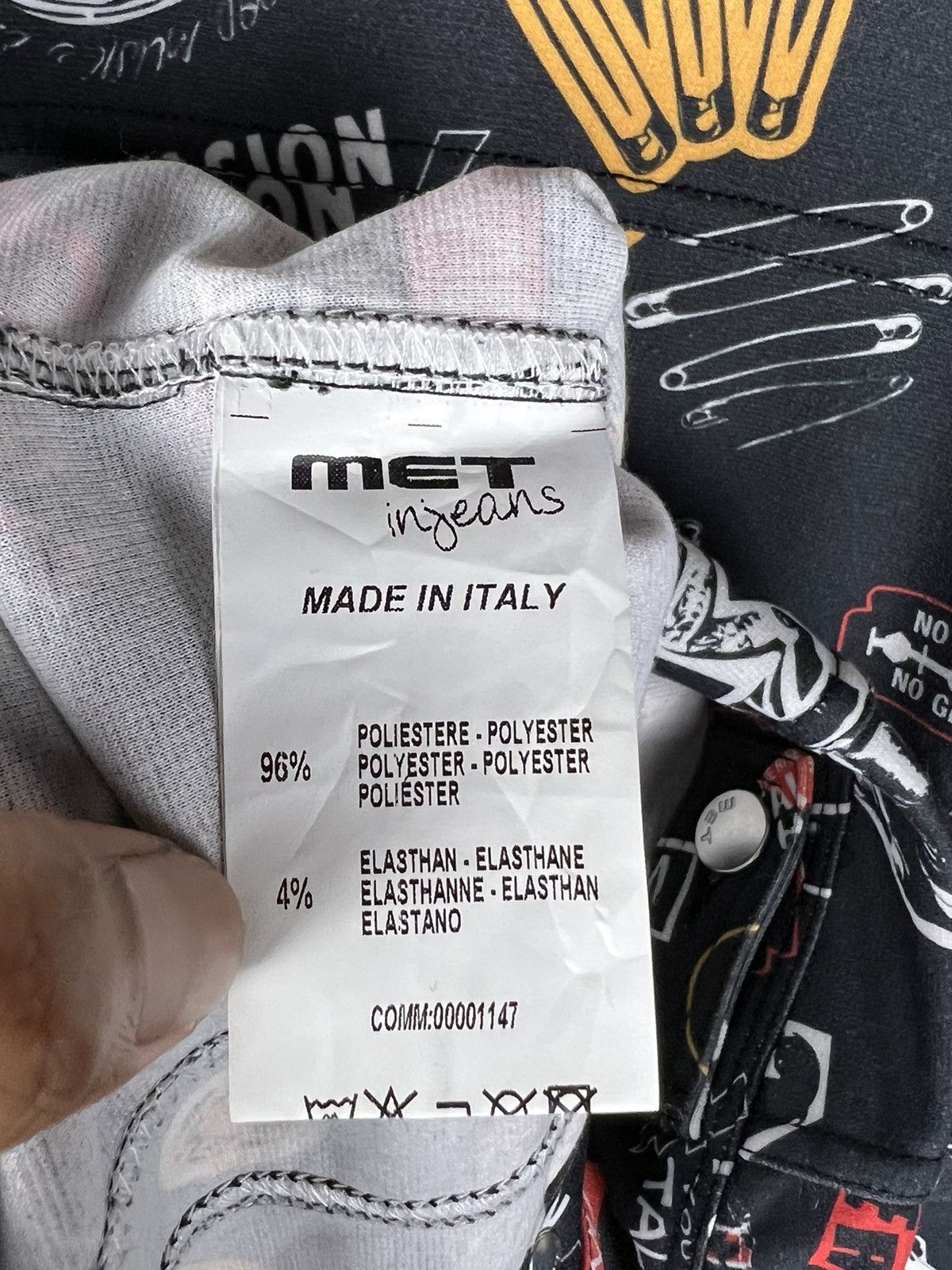 Japanese Brand × Seditionaries MET 🇮🇹 Full Print Punk Design Jacket Size S / US 4 / IT 40 - 13 Thumbnail