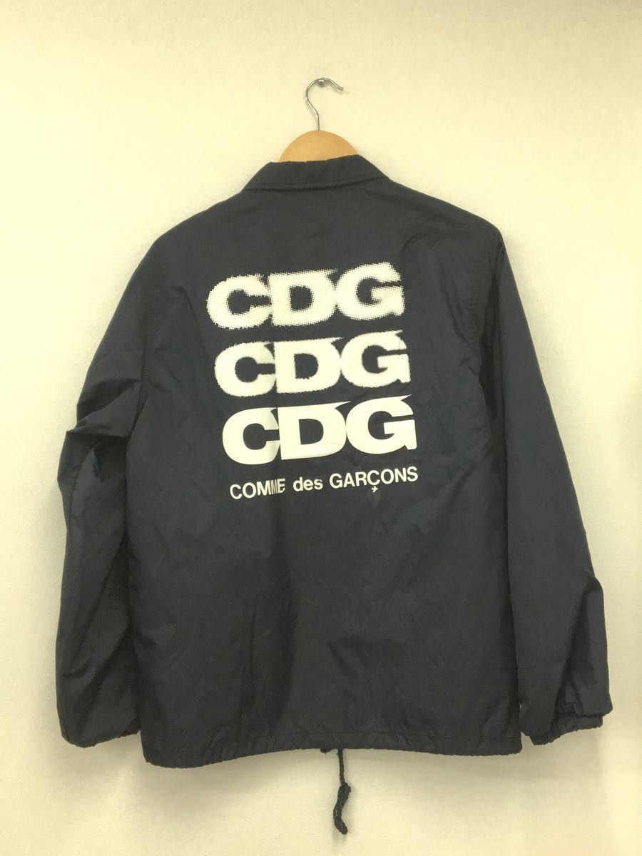 Light Jackets Navy Coach Back Logo Print Nylon