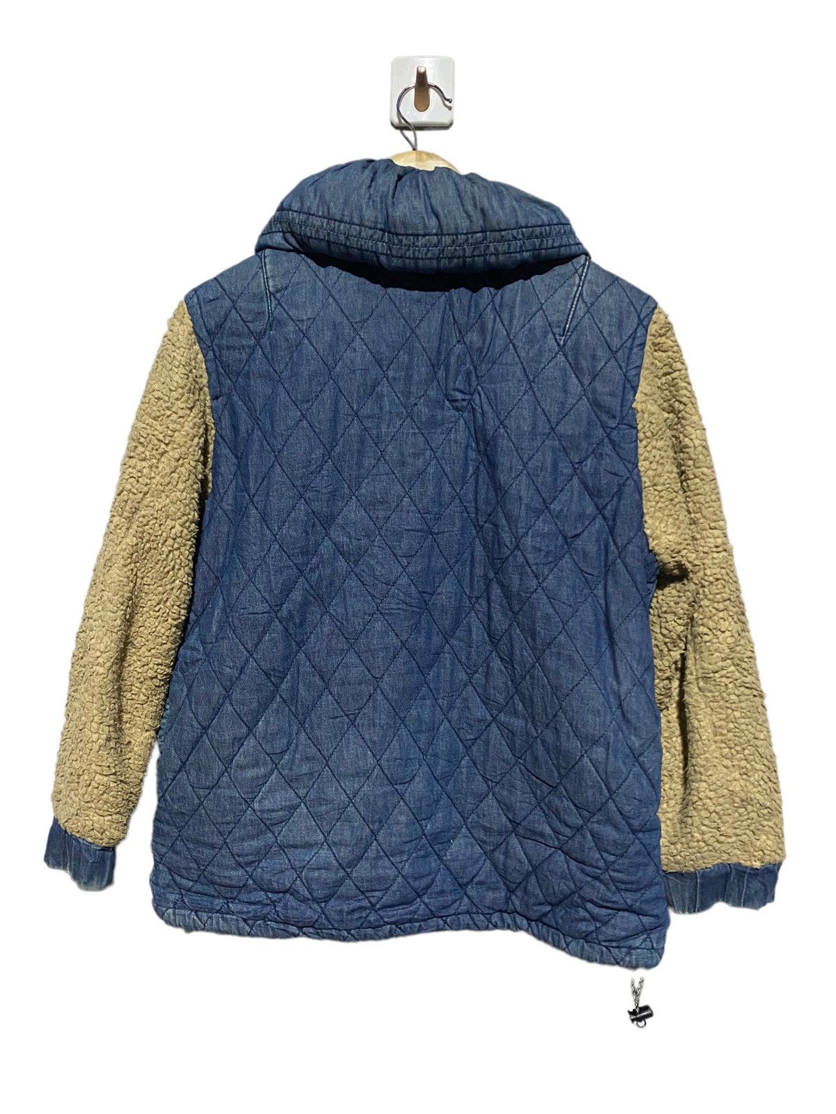 mercibeaucoup Mercibeaucoup Quilted Denim & Sherpa Jacket Hybrid Size US S / EU 44-46 / 1 - 2 Thumbnail