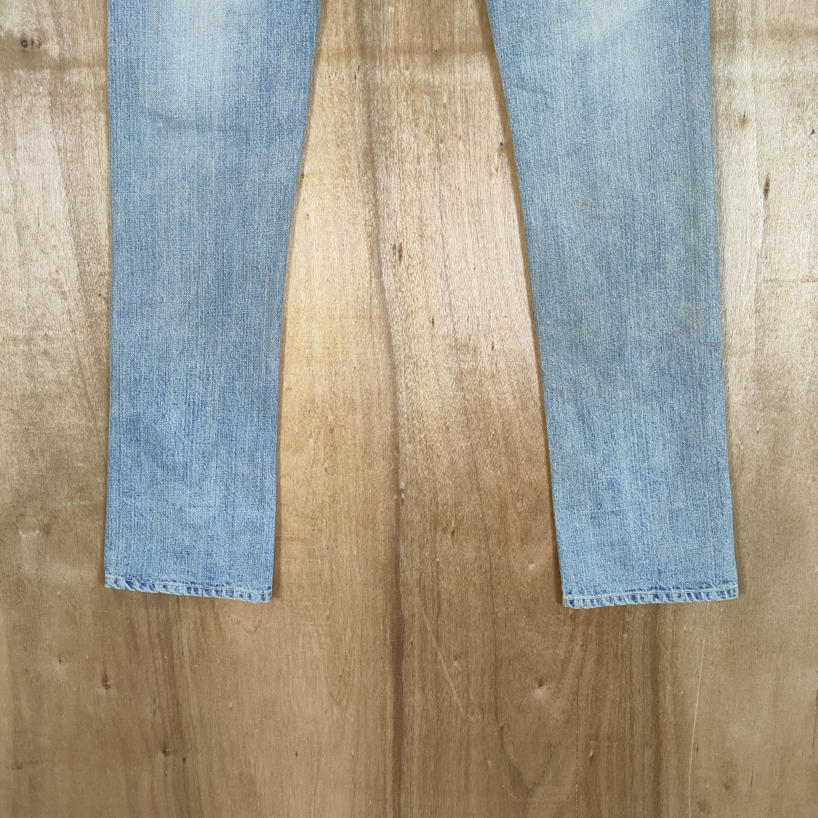Japanese Brand NO CONCEPT LIGHT BLUE JEAN DENIM CARGO PANTS Size US 34 / EU 50 - 10 Thumbnail