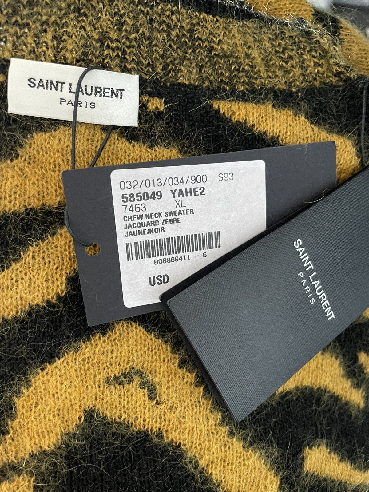 $1,600 Rare NEW Limited Edition Tiger Leopard Runway Sweater