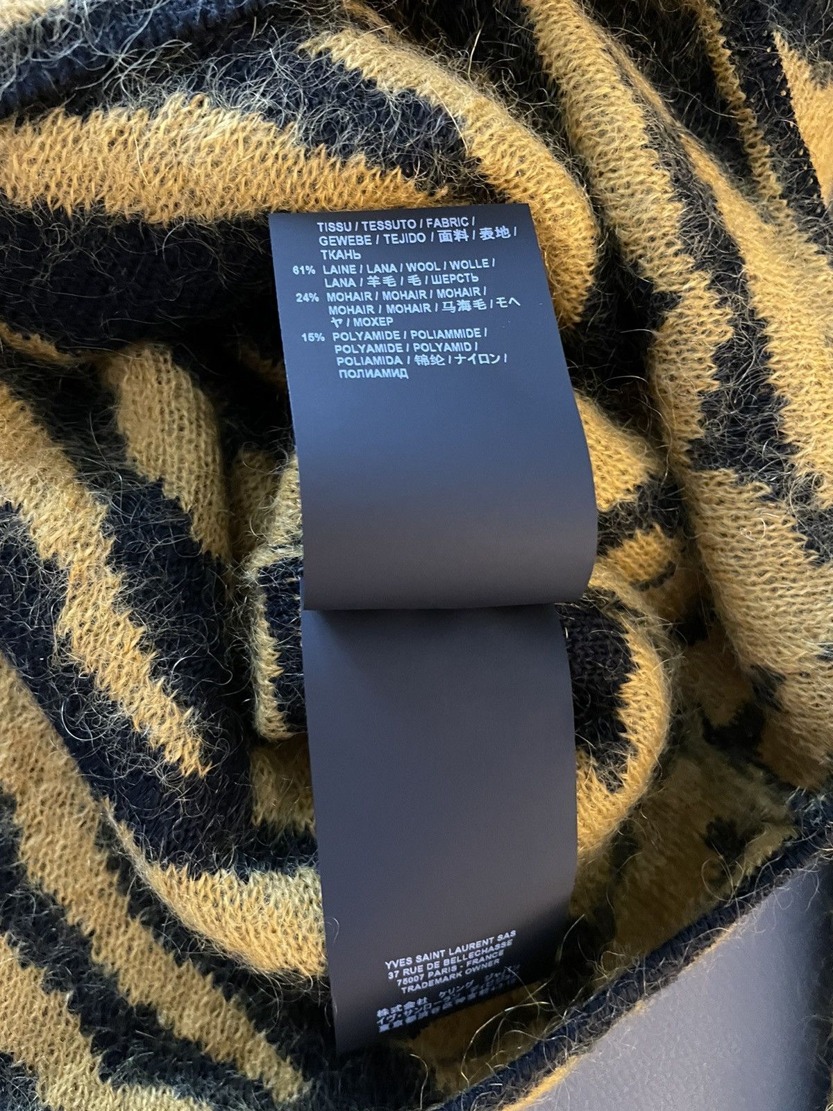 $1,600 Rare NEW Limited Edition Tiger Leopard Runway Sweater