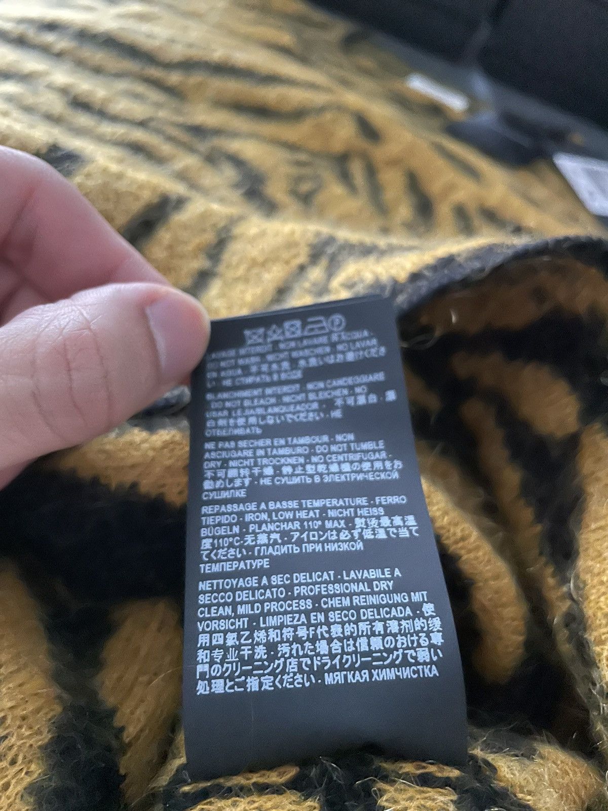 $1,600 Rare NEW Limited Edition Tiger Leopard Runway Sweater