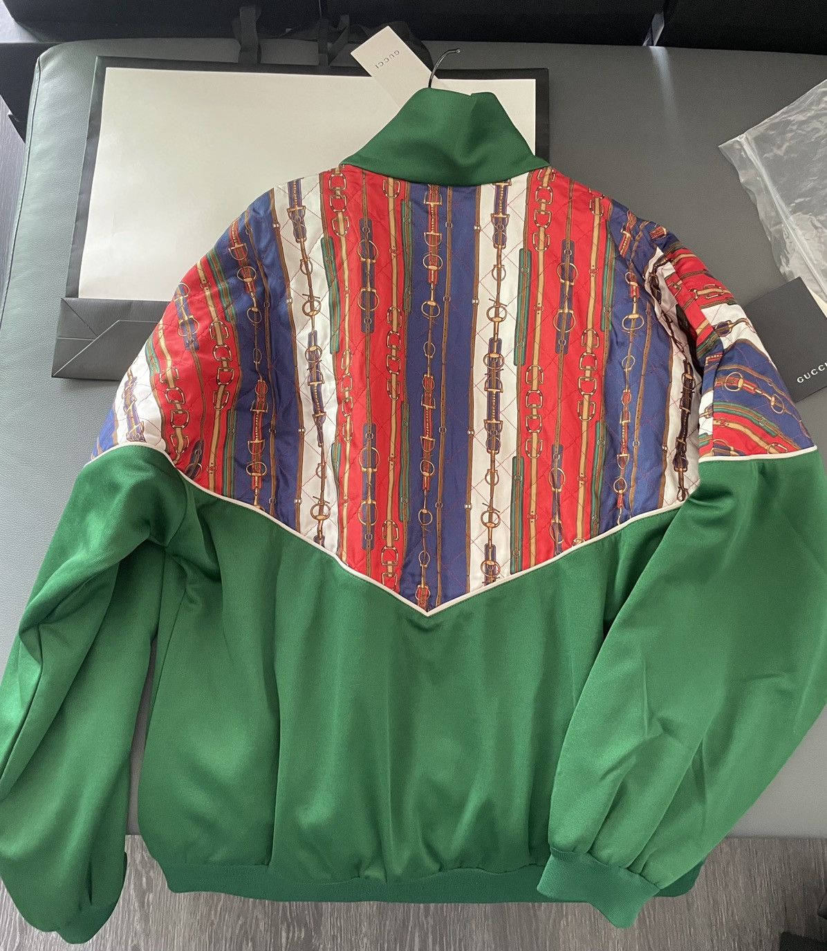 Gucci $3,300 Gucci Super Runway Tracksuit Technical Jacket New Size US XL / EU 56 / 4 - 21 Thumbnail