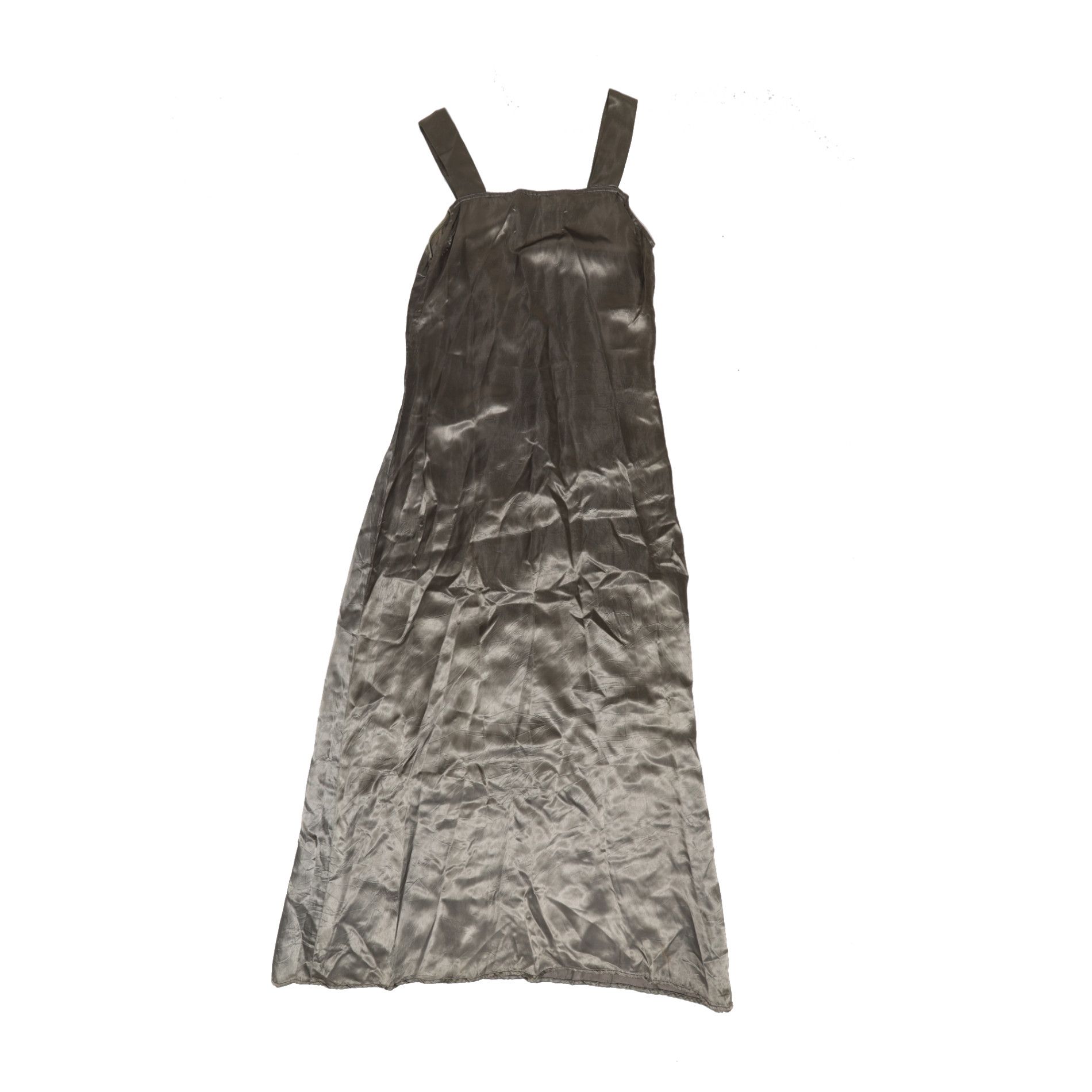 Maison Margiela AW94 Replica Collection Olive Viscose Dress Size ONE SIZE - 2 Thumbnail