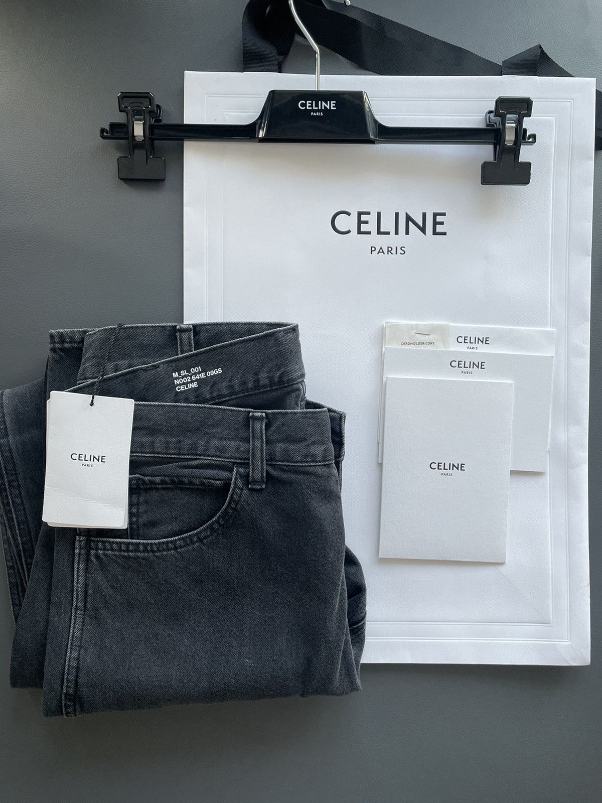 Celine × Hedi Slimane Sold Out Super Rare Brand NEW HEDI Slimane 19FW Runway Denim Size US 30 / EU 46 - 3 Thumbnail