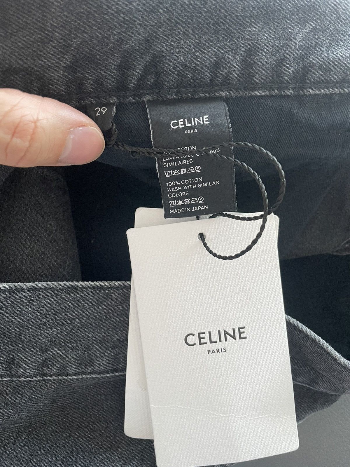 Celine × Hedi Slimane Sold Out Super Rare Brand NEW HEDI Slimane 19FW Runway Denim Size US 30 / EU 46 - 6 Thumbnail