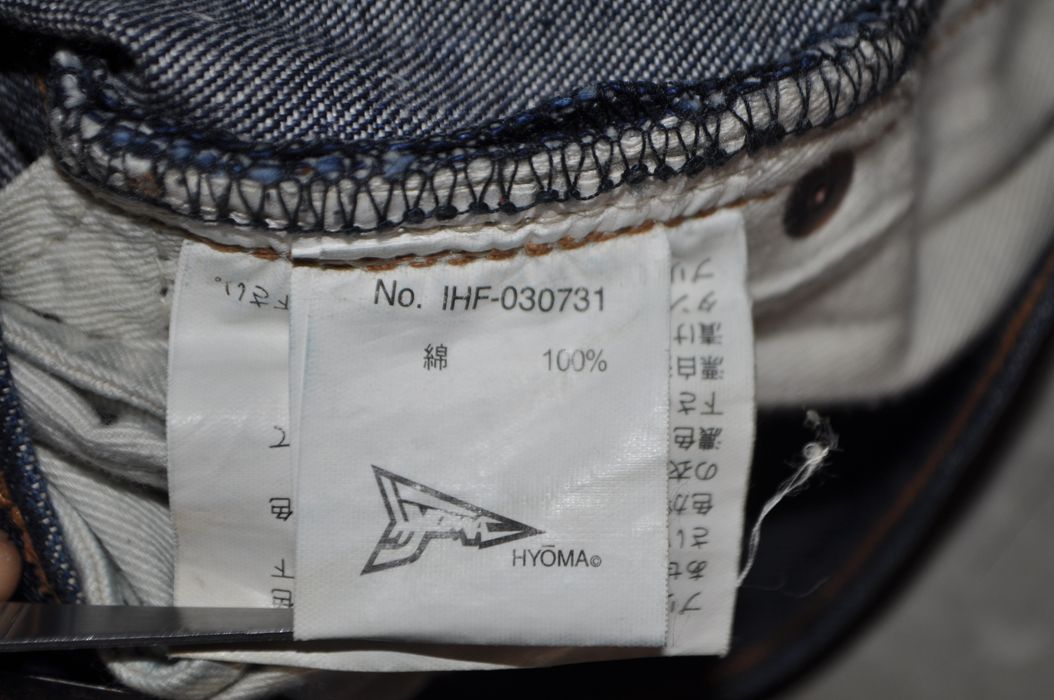 Japanese Brand Hyoma - Logo Denim Pants Size US 28 / EU 44 - 9 Preview