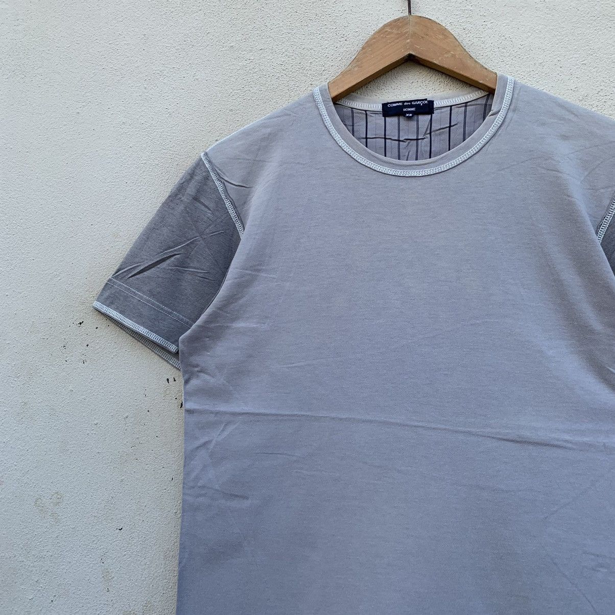 Comme des Garcons × Japanese Brand COMME DES GARCONS HOMME NICE DESIGN T-SHIRT Size US M / EU 48-50 / 2 - 4 Thumbnail