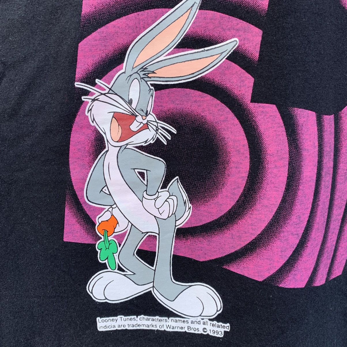 Cartoon Network Vintage BUGS BUNNY LOONEY TUNES BULLEYES BIG PRINT T-shirt Size US L / EU 52-54 / 3 - 4 Thumbnail