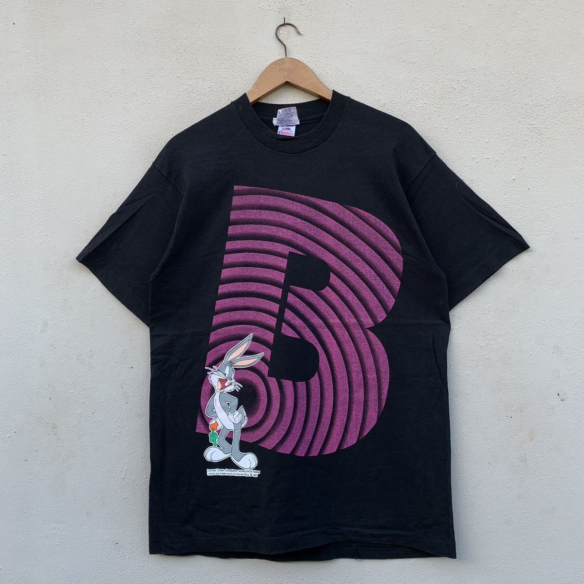 Cartoon Network Vintage BUGS BUNNY LOONEY TUNES BULLEYES BIG PRINT T-shirt Size US L / EU 52-54 / 3 - 1 Thumbnail