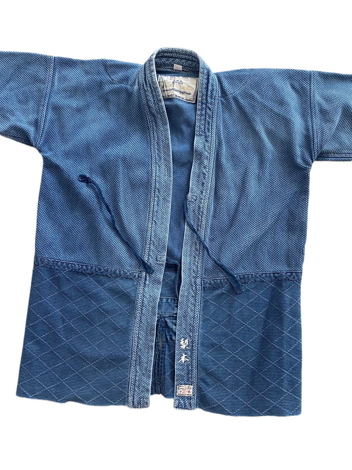 Japanese Brand × Vintage Vintage made in 🇯🇵Dyen kimono Japan Indigo Size US L / EU 52-54 / 3 - 8 Thumbnail