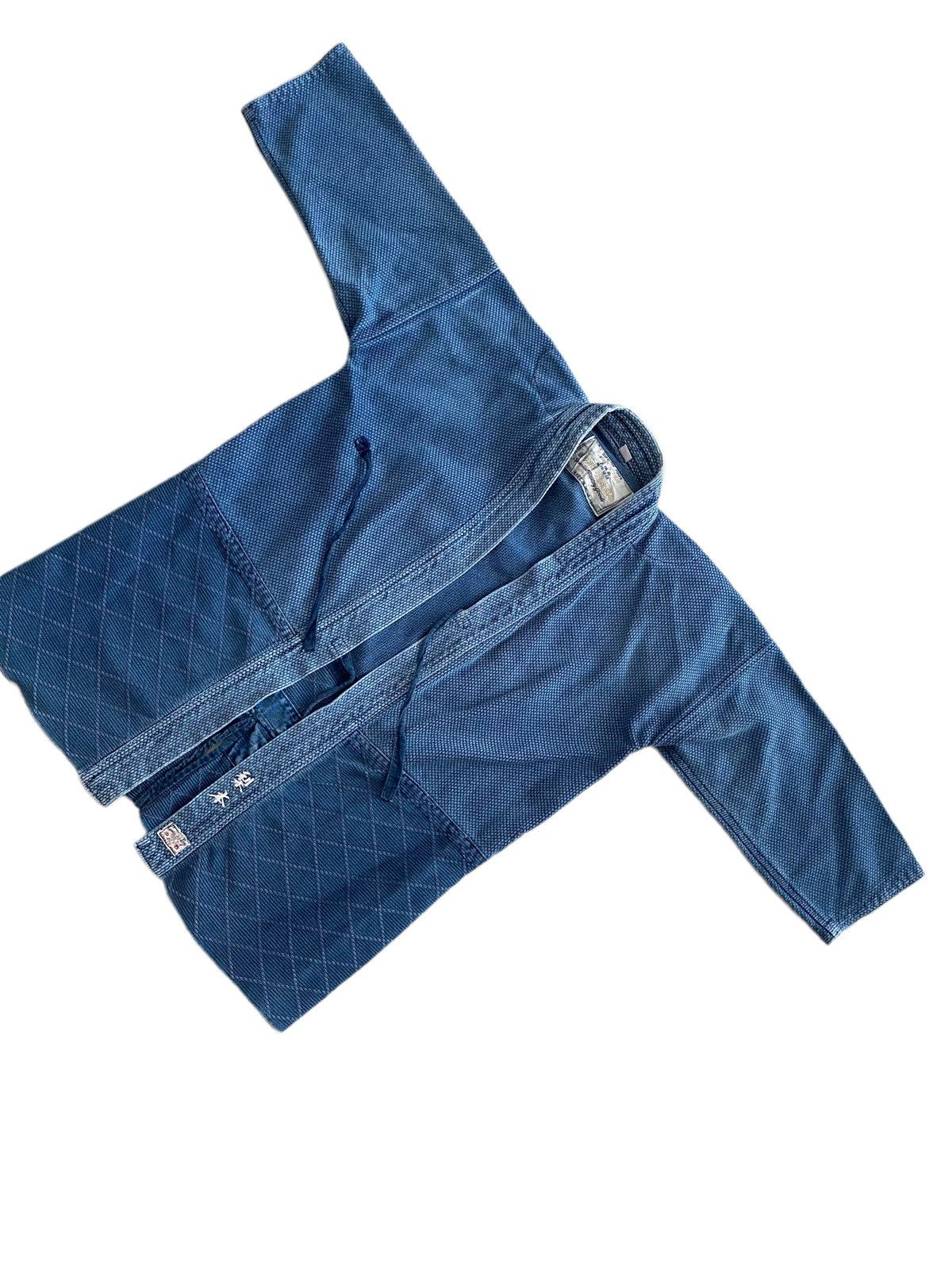 Japanese Brand × Vintage Vintage made in 🇯🇵Dyen kimono Japan Indigo Size US L / EU 52-54 / 3 - 9 Thumbnail