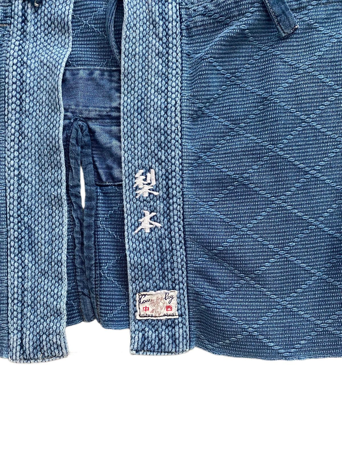 Japanese Brand × Vintage Vintage made in 🇯🇵Dyen kimono Japan Indigo Size US L / EU 52-54 / 3 - 7 Thumbnail