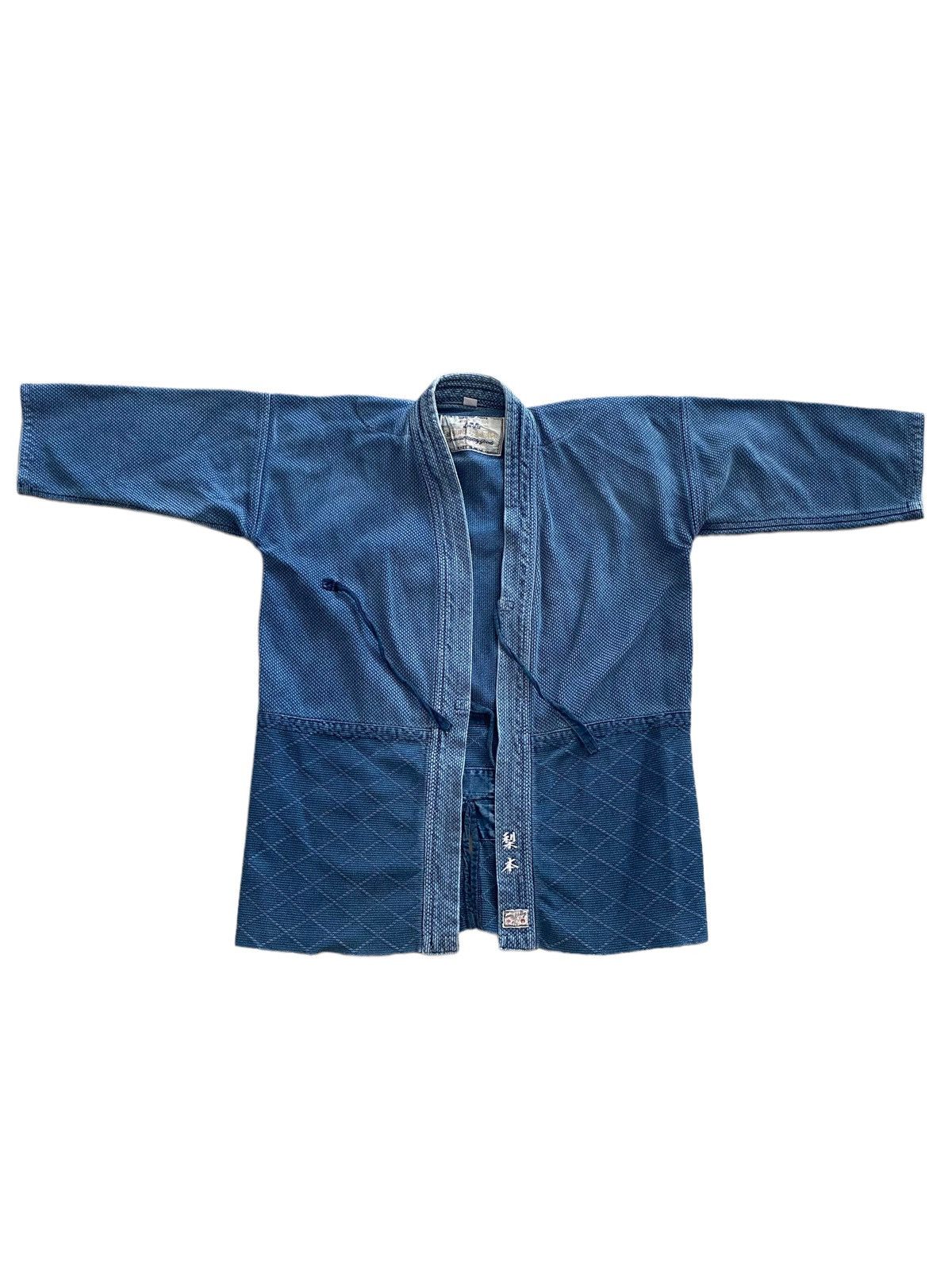 Japanese Brand × Vintage Vintage made in 🇯🇵Dyen kimono Japan Indigo Size US L / EU 52-54 / 3 - 10 Thumbnail