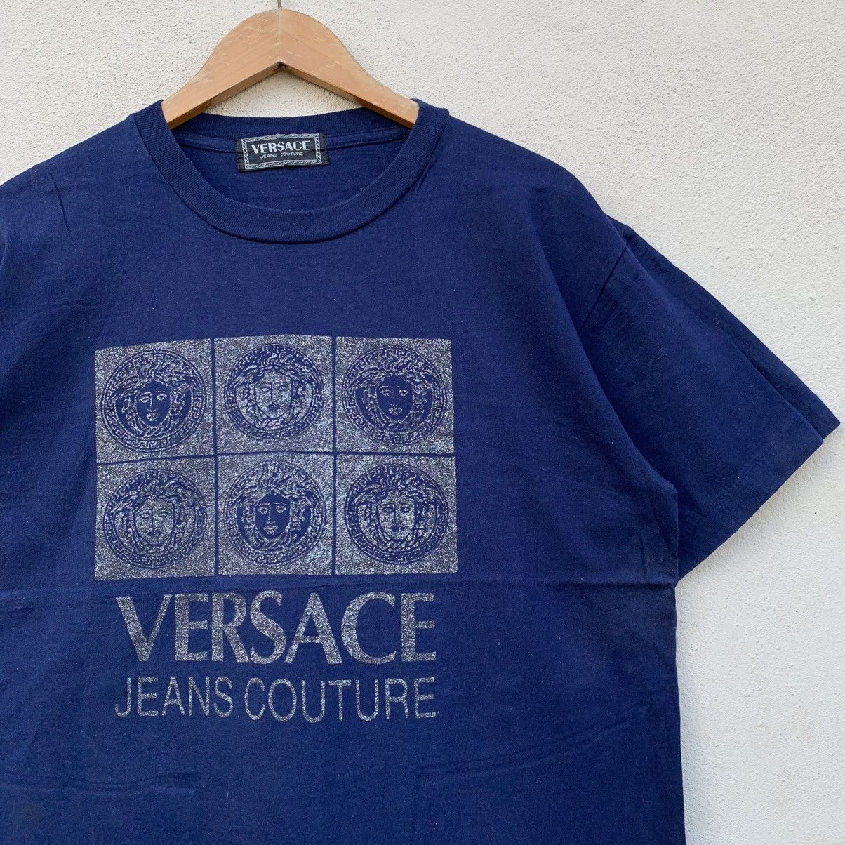 Versace × Versace Jeans Couture × Vintage Vintage VERSACE JEANS COUTURE MEDUSA HEAD LOGO T-shirt Size US M / EU 48-50 / 2 - 3 Thumbnail