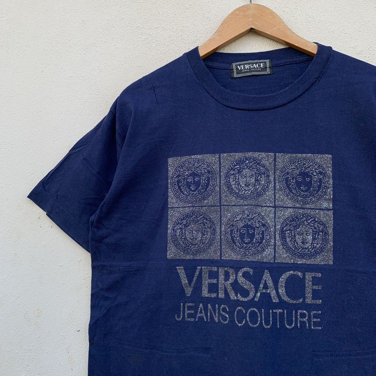 Versace × Versace Jeans Couture × Vintage Vintage VERSACE JEANS COUTURE MEDUSA HEAD LOGO T-shirt Size US M / EU 48-50 / 2 - 4 Thumbnail