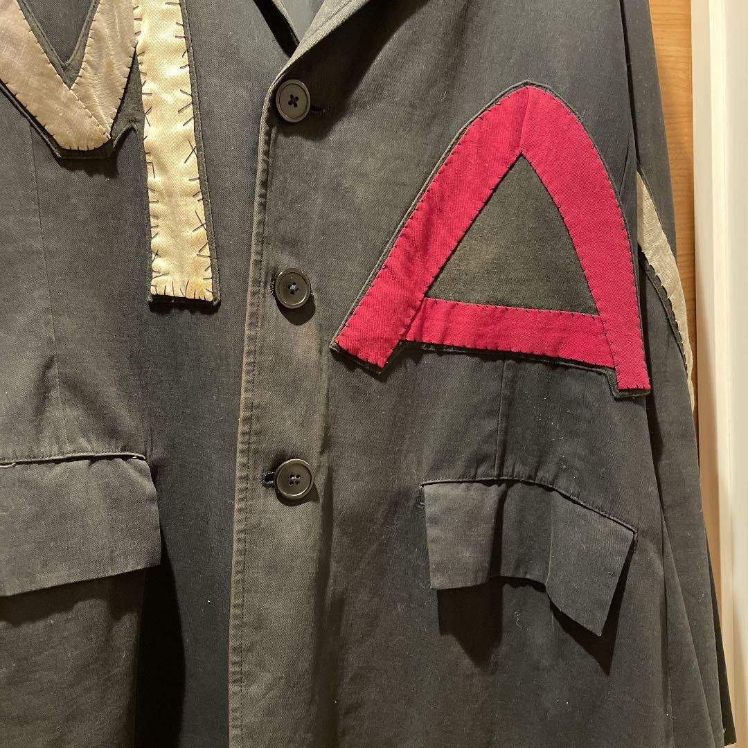 80`s Vintage Yohji Yamamoto POUR HOMME Patch Jacket
