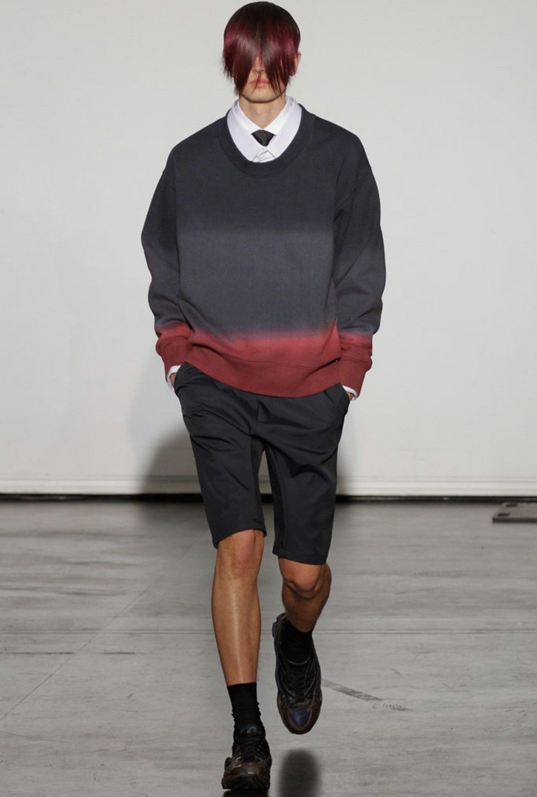 Raf Simons Raf Simons FW12 ARCHIVE Tie Dye Sweatshirt Size US L / EU 52-54 / 3 - 1 Thumbnail