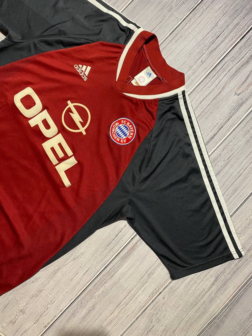 Adidas Adidas Bayern Munich 2001 2002 Scholl #7 Home Shirt Jersey Size US L / EU 52-54 / 3 - 5 Thumbnail
