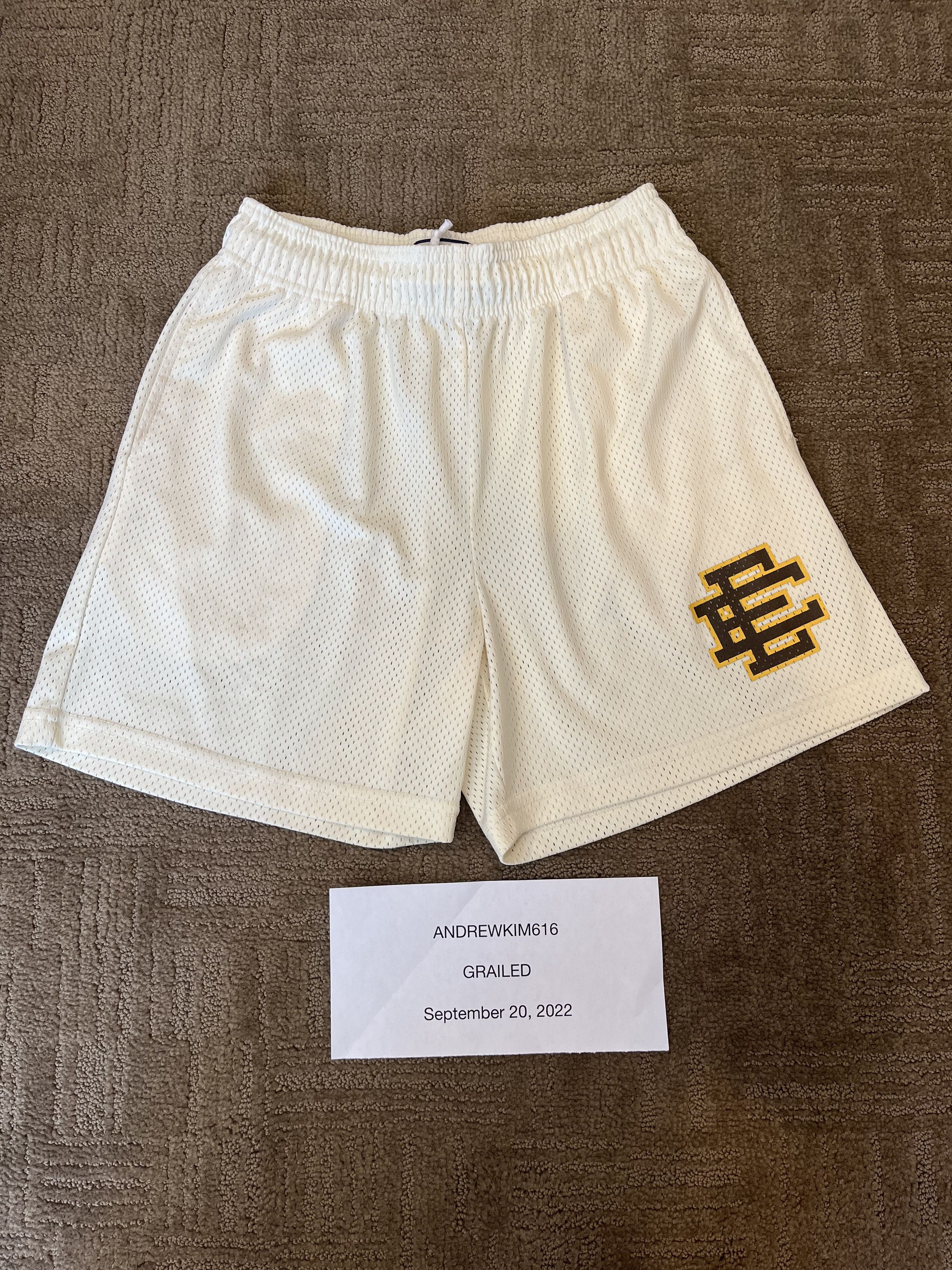 Eric Emanuel Eric Emanuel EE Basic Short (Antique White//Brown) (Medium) Size US 32 / EU 48 - 1 Thumbnail
