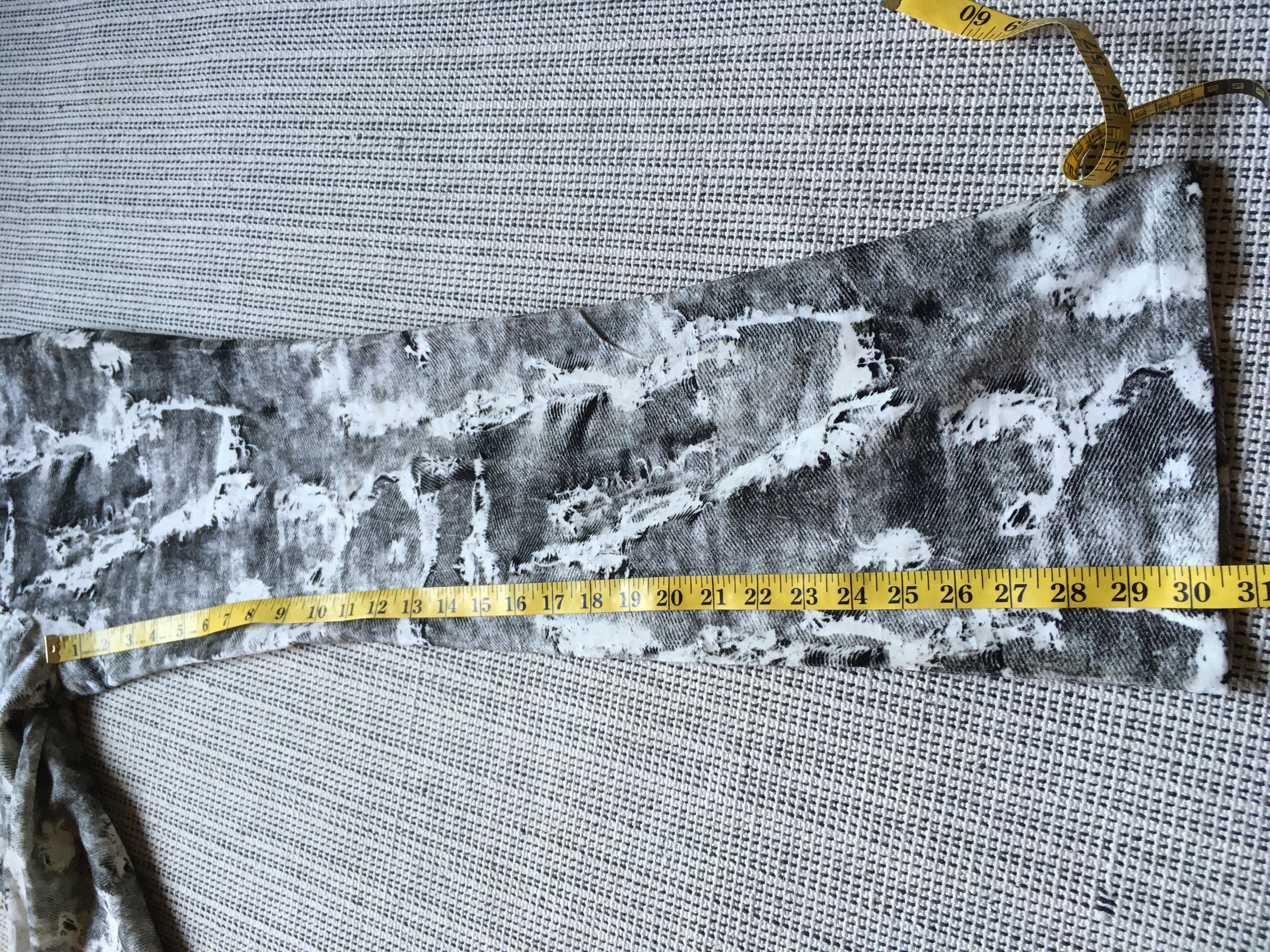 Japanese Brand DEUX FEUILLES Trompe L’oeil flare pants Size 28" / US 6 / IT 42 - 13 Thumbnail