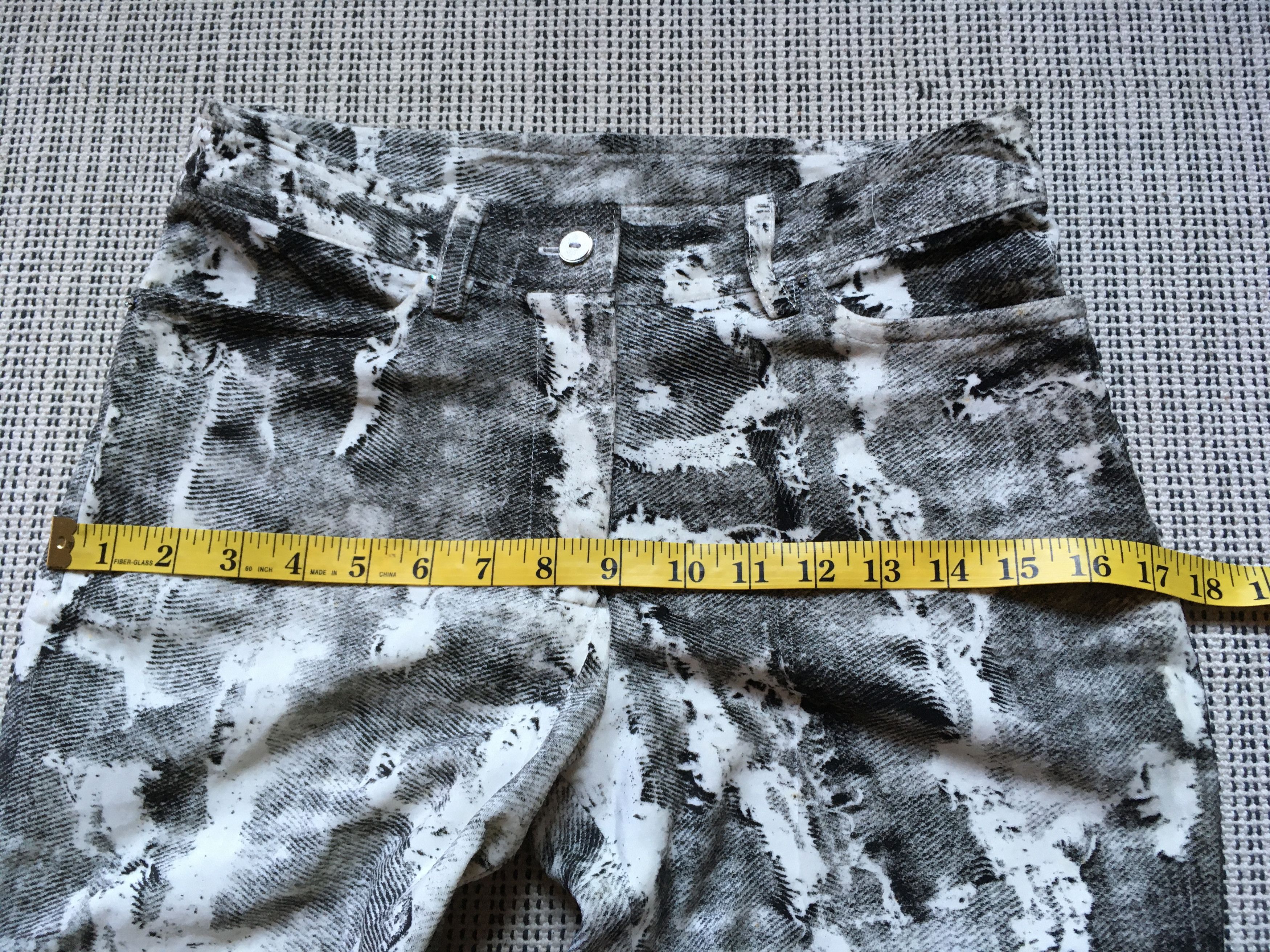 Japanese Brand DEUX FEUILLES Trompe L’oeil flare pants Size 28" / US 6 / IT 42 - 10 Thumbnail