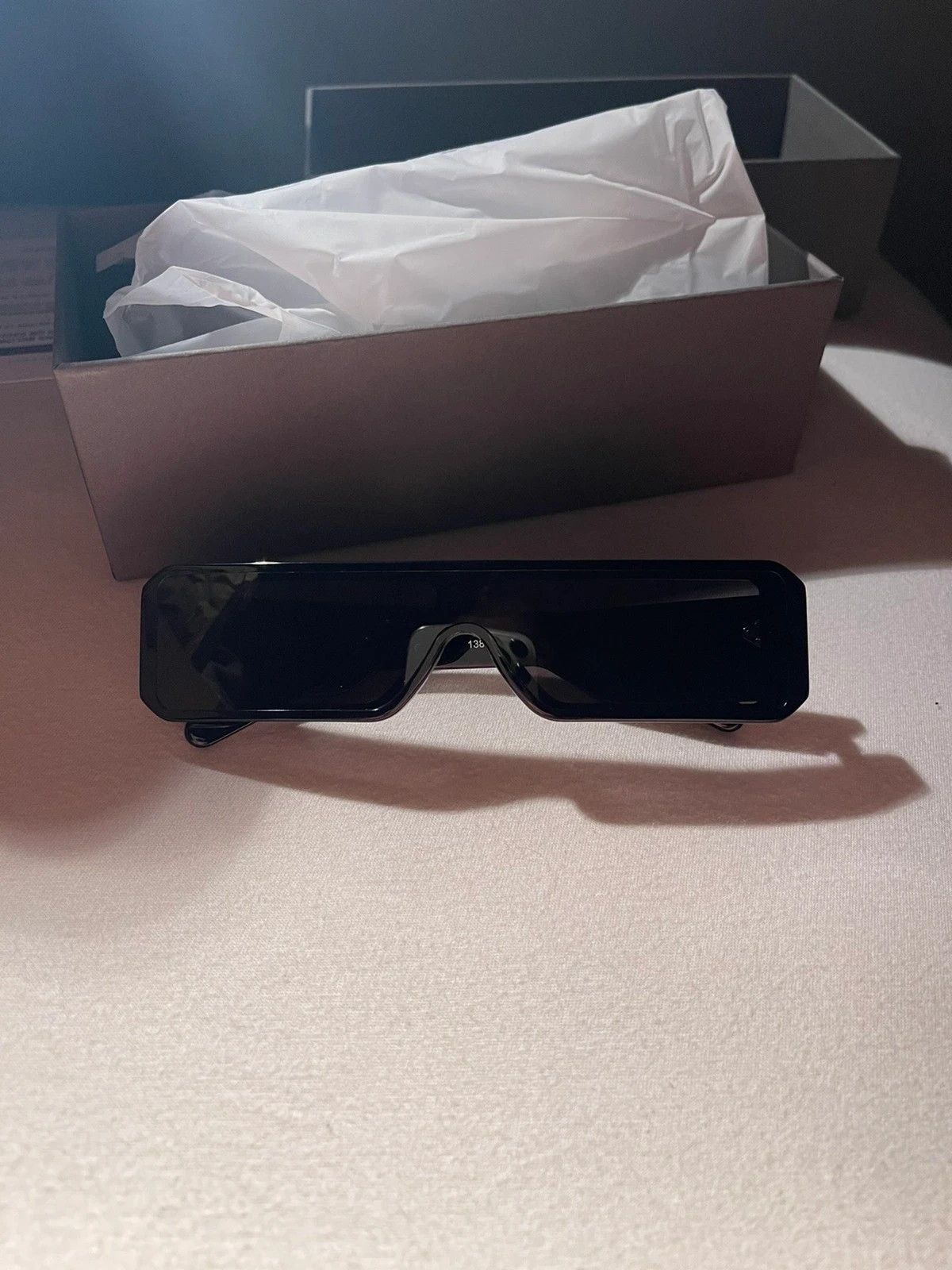 Rick Owens AW21 Gethshades runway sunglasses Size ONE SIZE - 1 Thumbnail