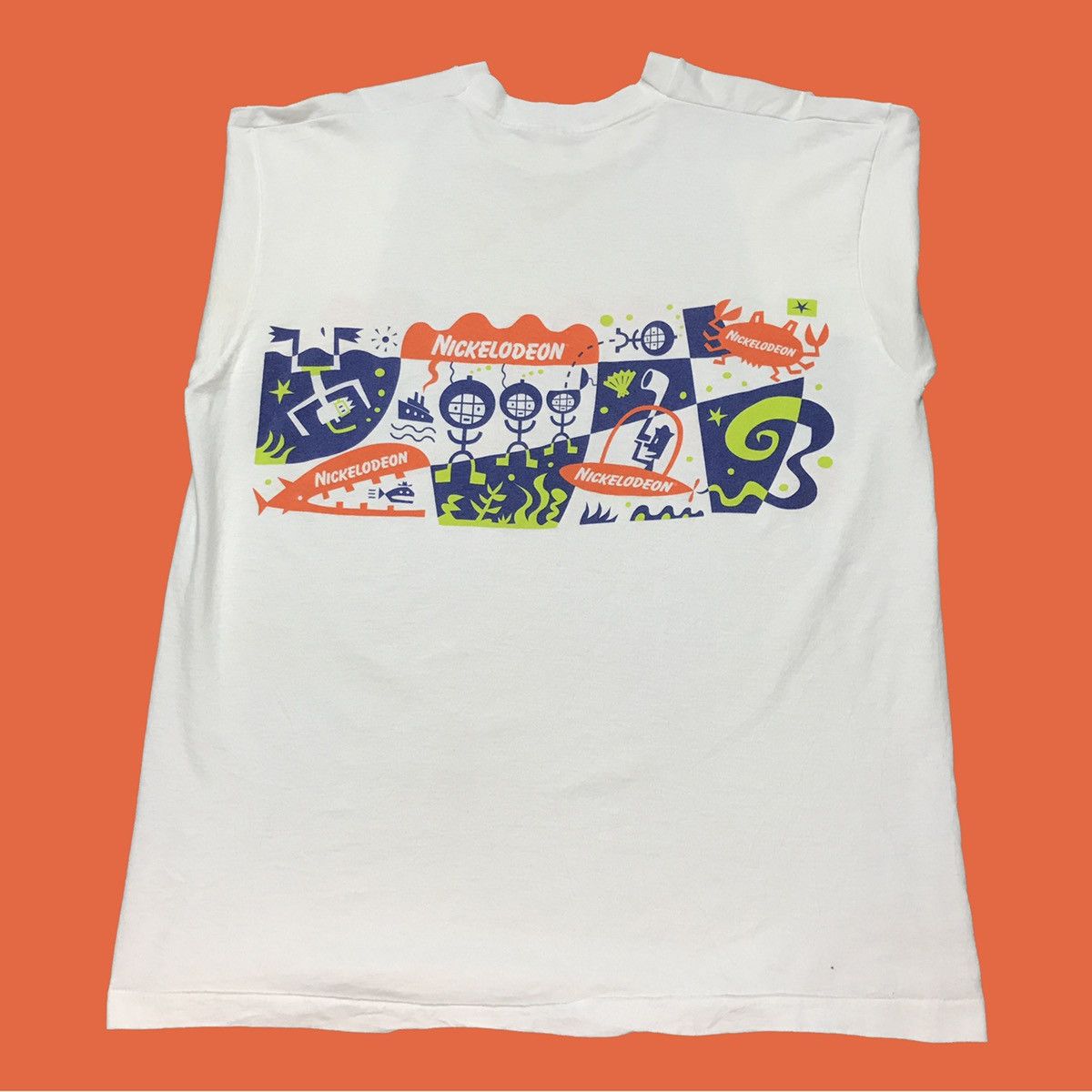 Nickelodeon × Vintage Nickelodeon 90s single stitch promo tee Size US XL / EU 56 / 4 - 3 Thumbnail