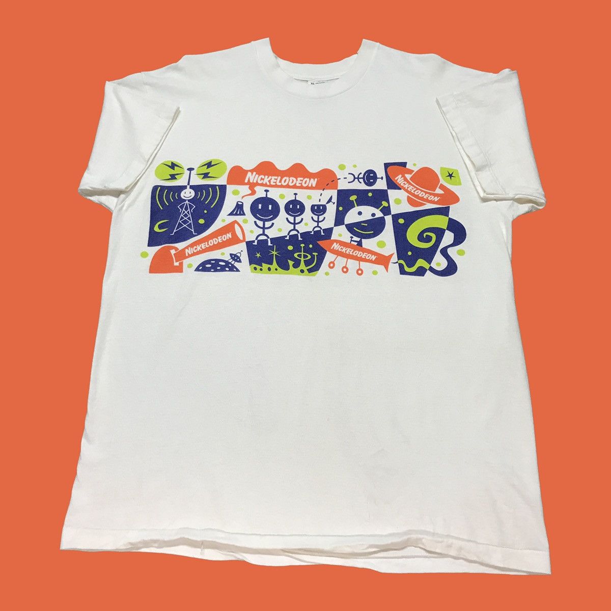 Nickelodeon × Vintage Nickelodeon 90s single stitch promo tee Size US XL / EU 56 / 4 - 4 Thumbnail