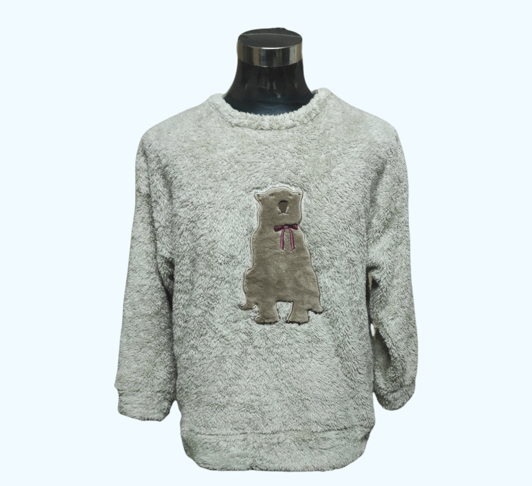 GU Fleece Bear Sweater