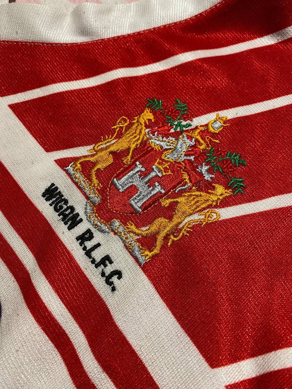 Other Wigan Warriors 1989 1991 Home Rugby Shirt Jersey Men Size M Size US M / EU 48-50 / 2 - 6 Thumbnail