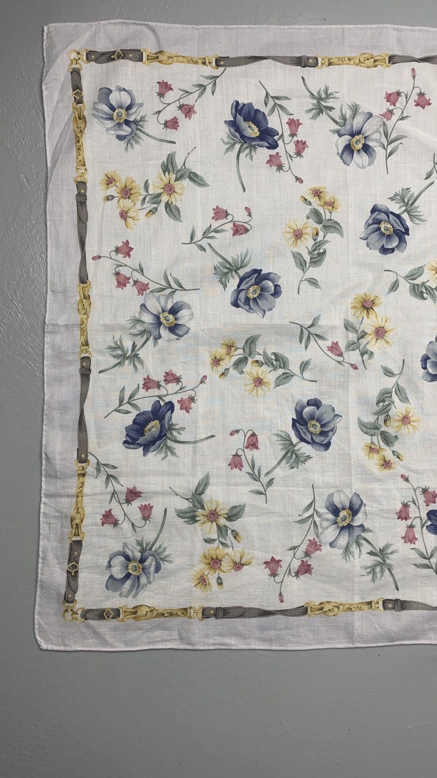 Burberry Burberry Vintage Handkerchief / Bandana / Neckerchief Size ONE SIZE - 4 Thumbnail