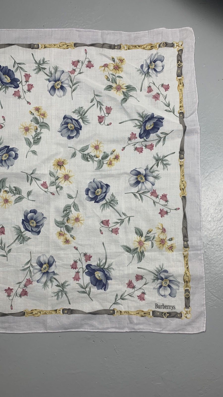 Burberry Burberry Vintage Handkerchief / Bandana / Neckerchief Size ONE SIZE - 5 Thumbnail