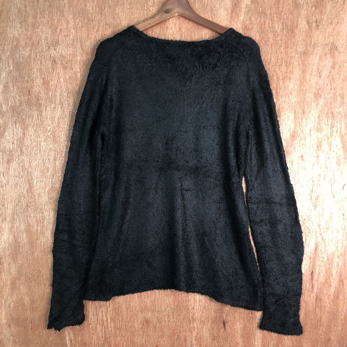 Ships Jet Blue Ship Jet Blue Mohair Black Knitwear Size US L / EU 52-54 / 3 - 9 Thumbnail