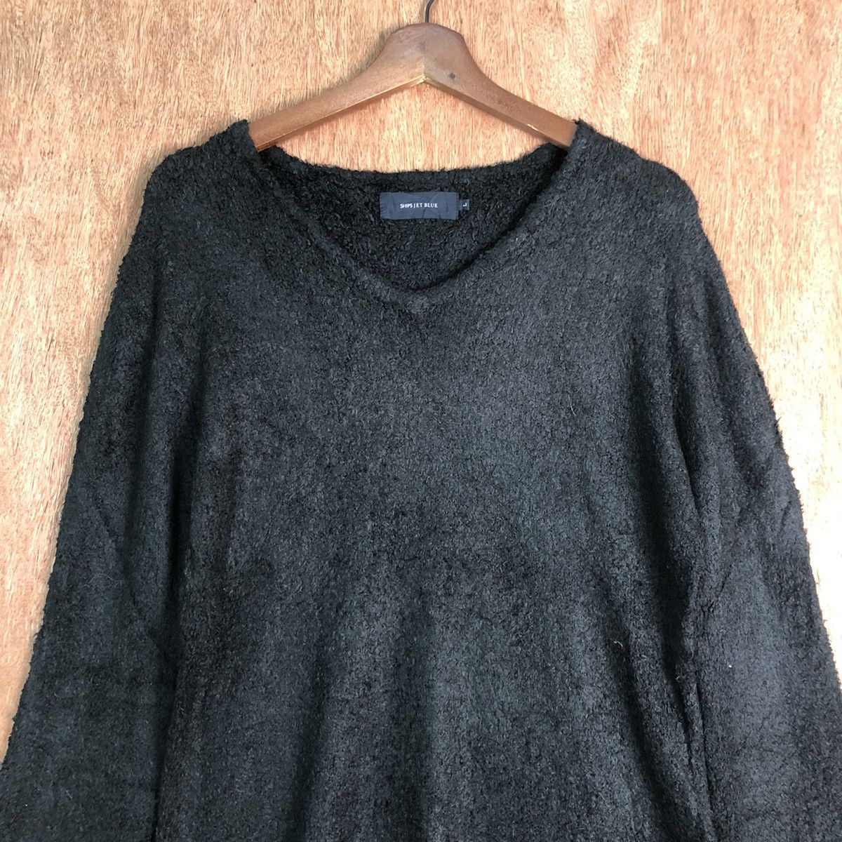 Ships Jet Blue Ship Jet Blue Mohair Black Knitwear Size US L / EU 52-54 / 3 - 2 Thumbnail
