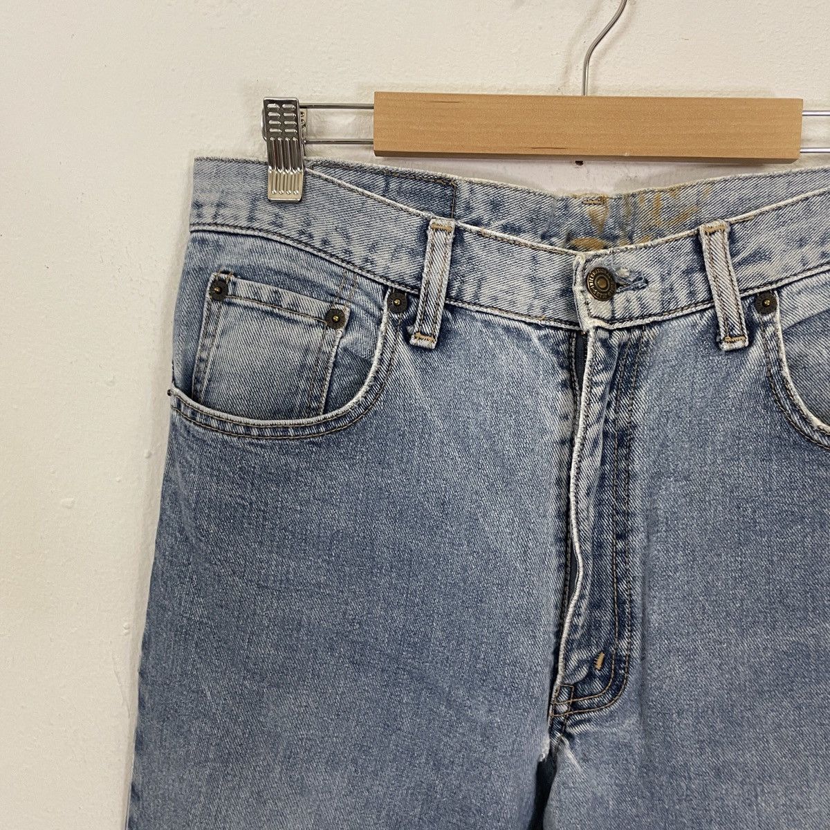 Big John Vintage Big John Distressed Denim Jeans Size US 30 / EU 46 - 3 Thumbnail