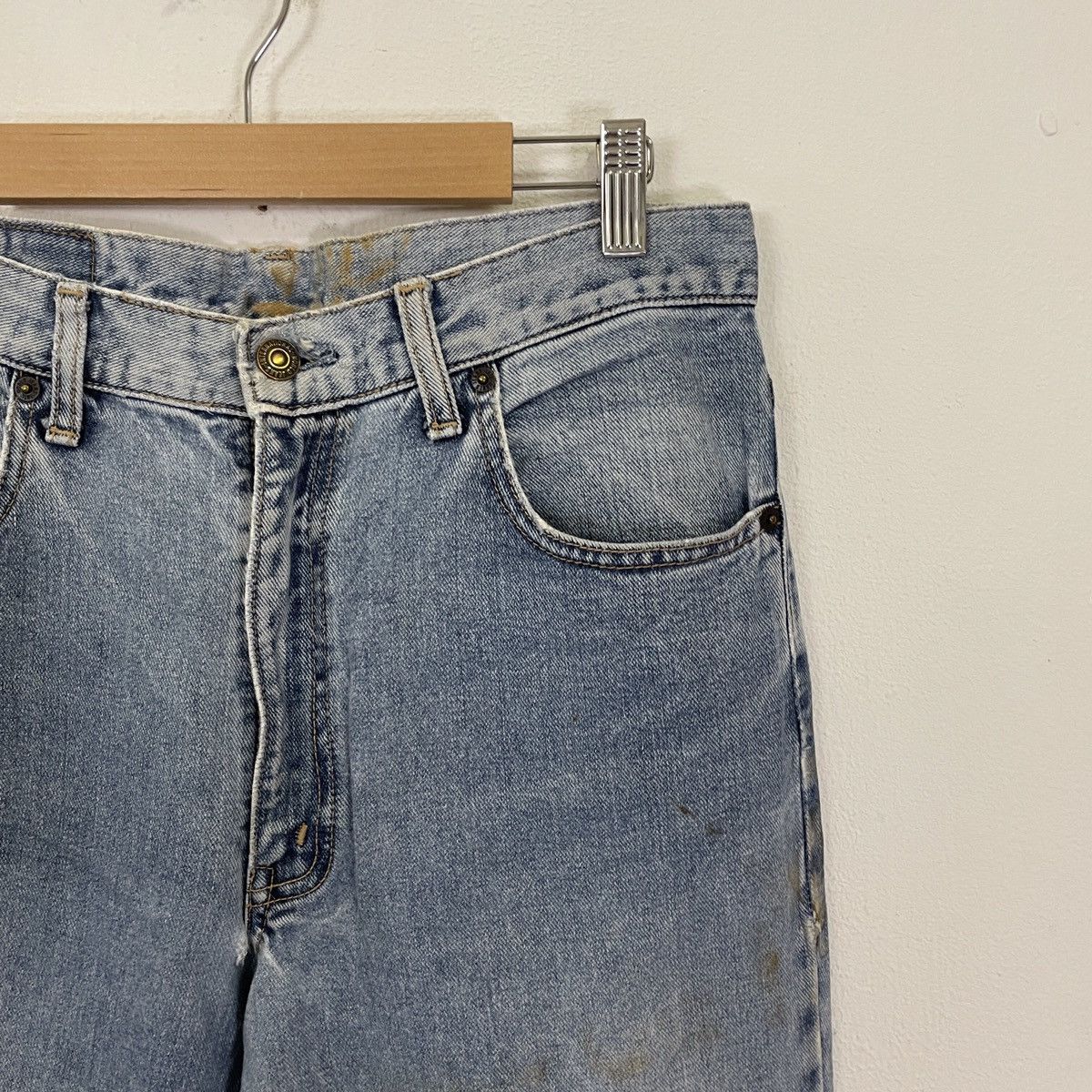Big John Vintage Big John Distressed Denim Jeans Size US 30 / EU 46 - 2 Thumbnail
