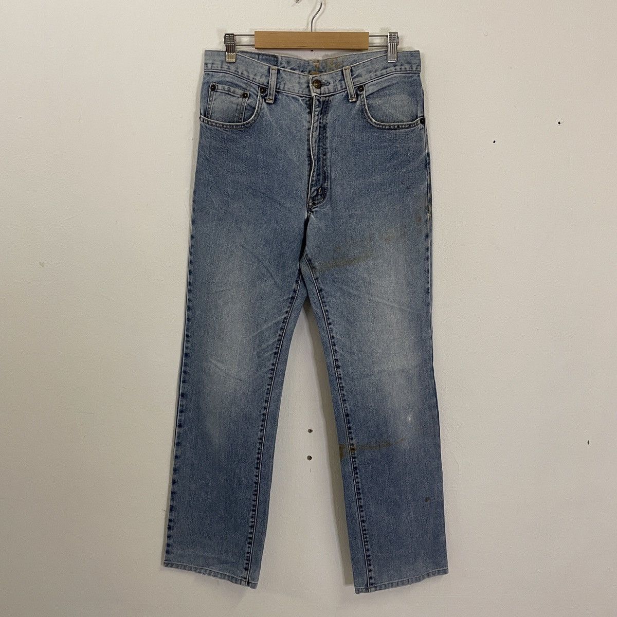 Big John Vintage Big John Distressed Denim Jeans Size US 30 / EU 46 - 1 Thumbnail
