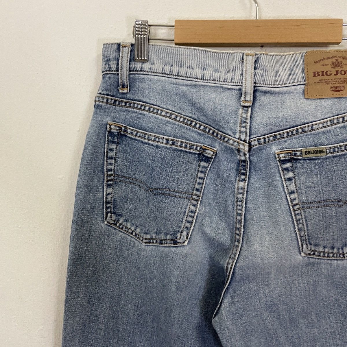 Big John Vintage Big John Distressed Denim Jeans Size US 30 / EU 46 - 11 Thumbnail